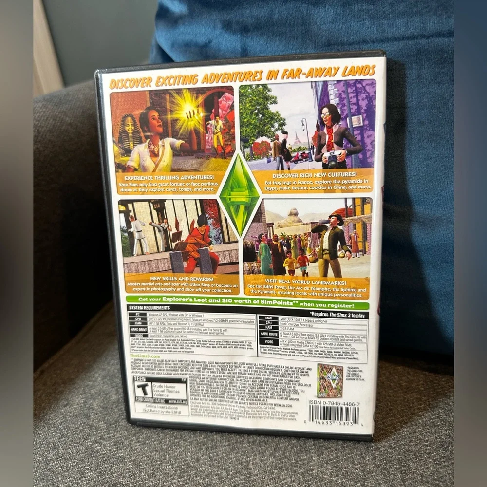 The Sims 3: World Adventures Expansion Pack (PC/MAC) DVD (Includes Manual)